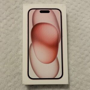 EMPTY BOX for Apple iPhone 15, Pink, 256GB Model A2846